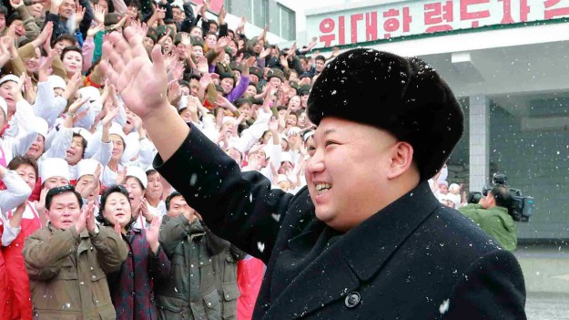 There's nothing North Korea does better than training their people in the art of fake happiness.